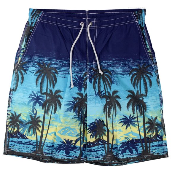 Unbranded Other - NWOT Men's Tropical Sunrise Swim Trunks